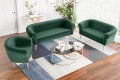 Aranżacja mebli ESPER zielona 3+2+1 Riviera 38.