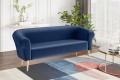 Sofa 3 osobowa nowoczesna ESPER niebieska RIVIERA 81.