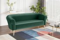 Sofa 3 osobowa nowoczesna ESPER zielona RIVIERA 38.