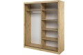 ARTI AR-03 - szafa 2d -dąb artisan-otwarty.