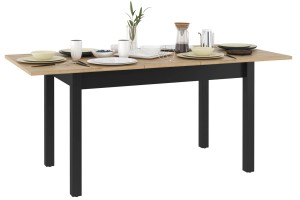 Stół rozkładany 146 cm-186cm w stylu loft QUANT 10