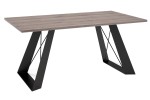 Ława kawowa 120 cm prostokątna SATI Antracite Sherman Oak