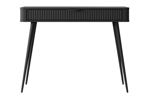 Nowoczesna Konsola / toaletka ADELANTE 100 cm czarna