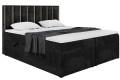 Łóżko boxspring NOAH czarny-Matt Velvet 99.