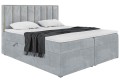 Łóżko boxspring NOAH jasnoszary-Matt Velvet 85.
