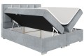 Łóżko boxspring ANTONIO jasnoszare,otwarte srebrna rama -Matt Velvet 85.jpg