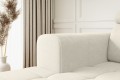 Detal narożnika kremowego Madeline do salonu-złożony -front(sereno kremowy 681).