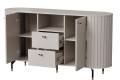 Komoda z szufladami ZANTE kaszmir otwarta