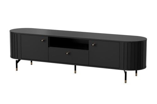 Szafka RTV 180 cm ZANTE czarna