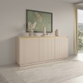 Komoda szeroka beżowa 104 cm Royal aranżacja