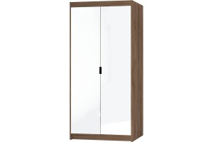 Szafa uchylna z lustrem dąb lefkas LENA 2D LUSTRO