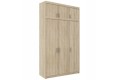 Szafa LENA 3D z nadstawką dąb sonoma.