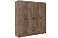 Szafa duża LENA 4D 2S - dąb lefkas.