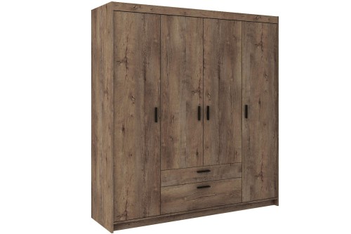 Szafa duża LENA 4D 2S - dąb lefkas.