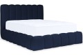 Łóżko tapicerowane do sypialni z materacem Kandi niebieski Catch me 18.