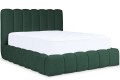 Łóżko tapicerowane do sypialni z materacem Kandi zielony Catch me 12.jpg