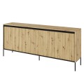 Komoda szeroka w kolorze dąb artisan Trend TR-04.