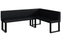 Ławka do jadalni PETER 142x196x87 cm czarna ekoskóra, przeszycia pionowe.jpg
