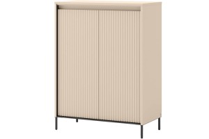 Komoda ryflowana wąska 79 cm TREND TG-03