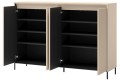 TREND GARDEROBA TG-04 - komoda 4d-otwarta.