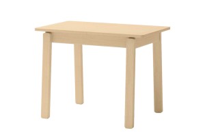 Stół z wkładkami 104-224 cm dąb jasny PLOT PT-02