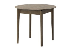 Stół owalny rozkładany 90-210 cm dąb ciemny PLOT PL-05