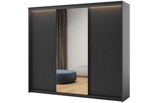 Szafa Trend TZ2-zakmnięta z oświetleniem.