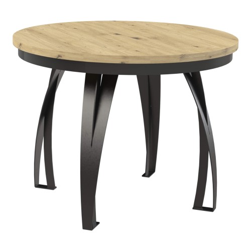 Stół złożony LINGO artisan blat czarne nogi.jpg