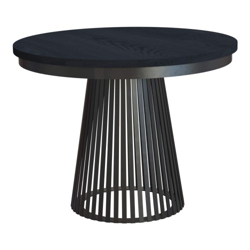 Stół złożony LEMELIO bat czarny nogi czarne.