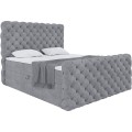 Łożko boxspring szare DUKE.
