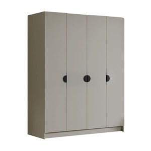 Szafa czterodrzwiowa w kolorze kaszmir 200 cm DIANA