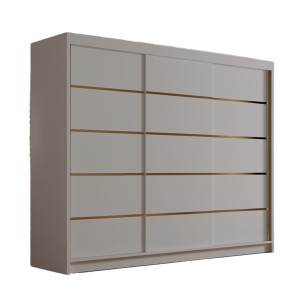 Szafa przesuwna 250 cm LAMBI VII kaszmir