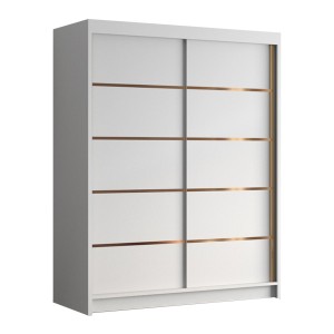 Szafa do przedpokoju 150 cm biały mat FLAVI IV