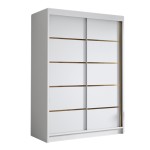 Szafa 120 cm przesuwna biały mat LUNGA IV