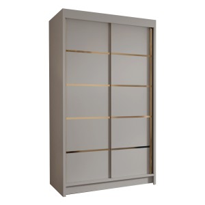 Szafa przesuwna do garderoby 100 cm WIGO IV kolor kaszmir