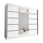 Szafa przesuwna do pokoju 250 cm DIAVO VI trzydrzwiowa