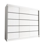 Szafa do przedpokoju DIAVO VII biały mat 250 cm