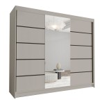 Szafa przesuwna z lustrem kaszmir 250 cm DIAVO VI 