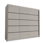 Szafa przesuwna kaszmir 250 cm DIAVO VII mat