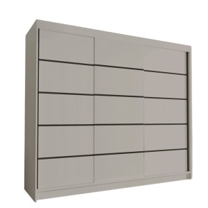 Szafa przesuwna kaszmir 250 cm DIAVO VII mat