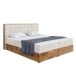 Łóżko kontynentalne podwójne do sypialni  WOODIN 9