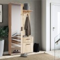 Garderoba do przedpokoju LUX w kolorze artisan.