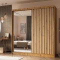 Szafa Lami z lustrem 200 cm -artisan-artisan-biały.