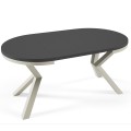 Stół Norvix rozłożony kaszmir black molet