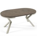 Stół Norvix rozłożony kaszmir chicago conrete