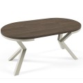 Stół Norvix rozłożony kaszmir orzech
