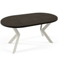 Stół rozłożony EDEN nogi kaszmir smooth concrete