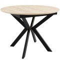 Stół okrągły rozkładany 100-140 cm LEJA