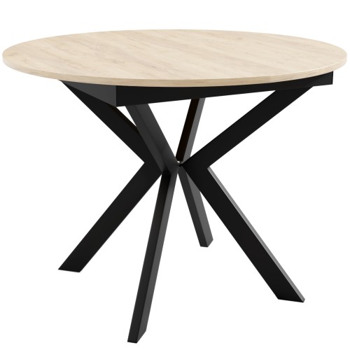 Stół okrągły rozkładany 100-140 cm LEJA