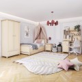 Meble dla dziecka  STORY w kolorze  beż piaskow ydąb vincenza bielona.